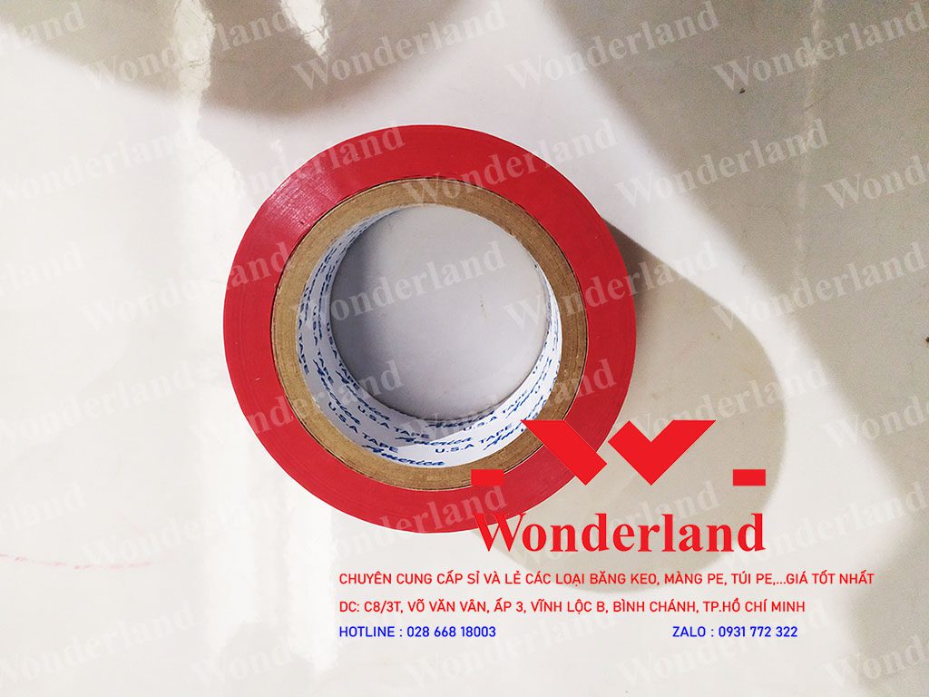 BĂNG KEO MÀU ĐỎ