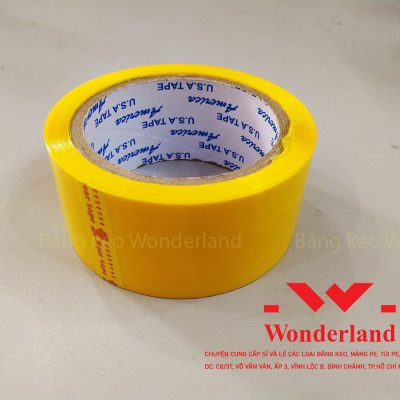 BĂNG KEO MÀU VÀNG 48MM x 72M GIÁ SỈ