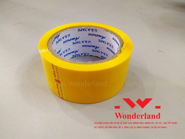 BĂNG KEO MÀU VÀNG 48MM x 72M GIÁ SỈ