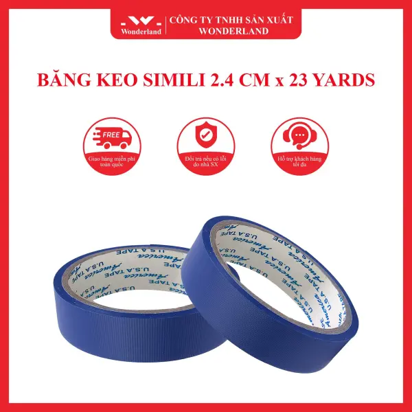 BĂNG KEO SIMILI 2.4 CM x 23 YARDS
