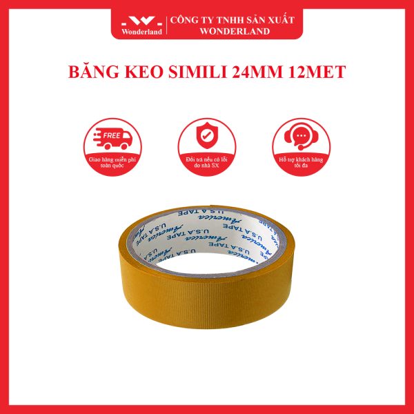 BĂNG KEO SIMILI 24MM 12MET WONDERLAND