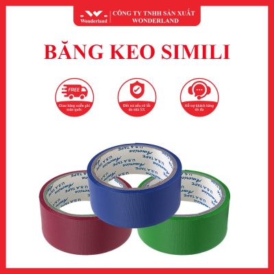 BĂNG KEO SIMILI – GIÁ SỈ, CHẤT LƯỢNG CAO TẠI WONDERLAND