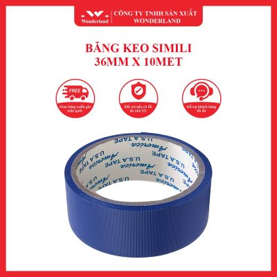 BĂNG KEO SIMILI 36MM X 10MET WONDERLAND