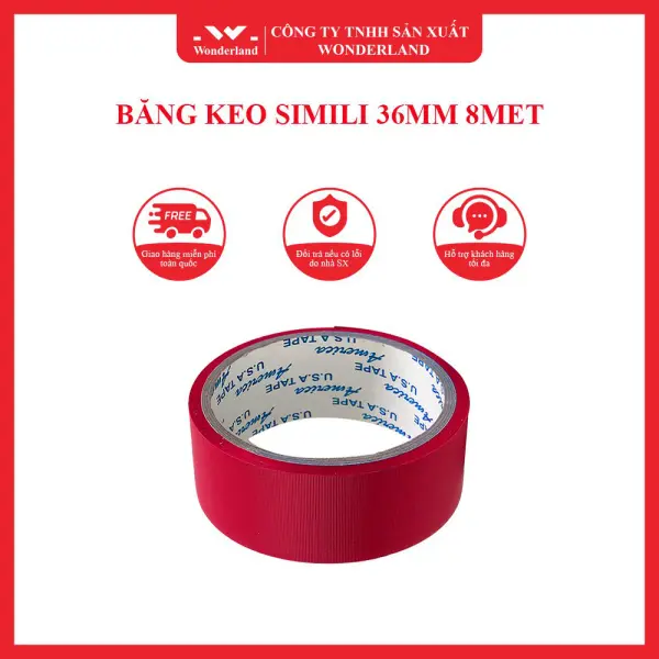 BĂNG KEO SIMILI 36MM 8MET WONDERLAND