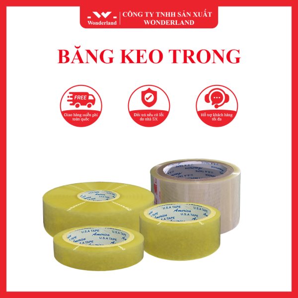 BĂNG KEO TRONG GIÁ SỈ – SIÊU DÍNH – SIÊU BỀN