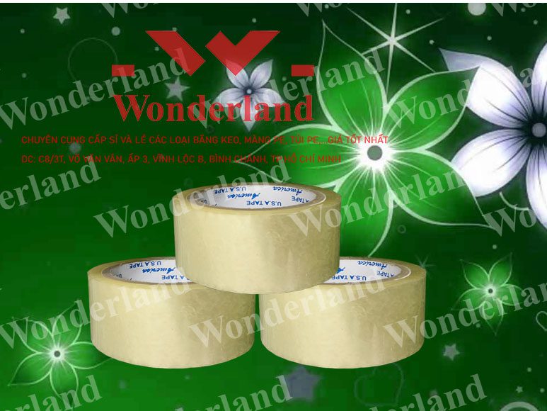 BĂNG KEO TRONG 1.6KG CHẤT LƯỢNG CAO WONDERLAND GIÁ SỈ TỐT NHẤT
