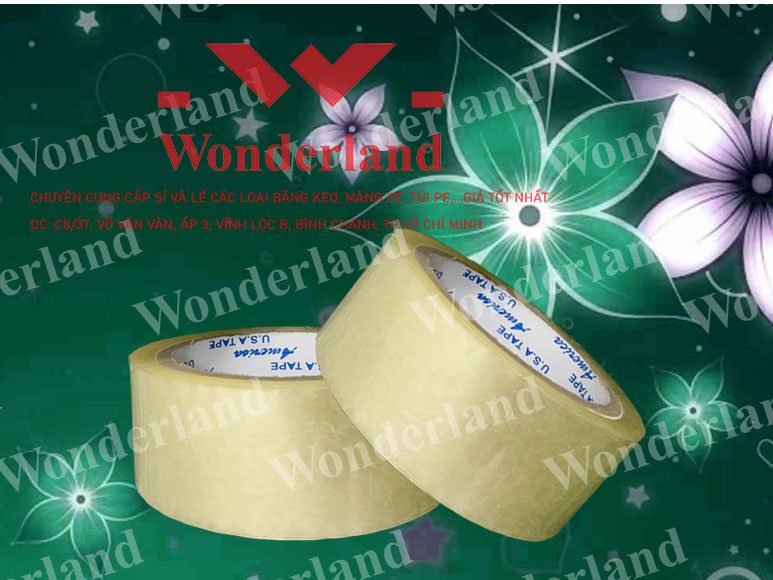 BĂNG KEO TRONG 1.6KG CHẤT LƯỢNG CAO WONDERLAND
