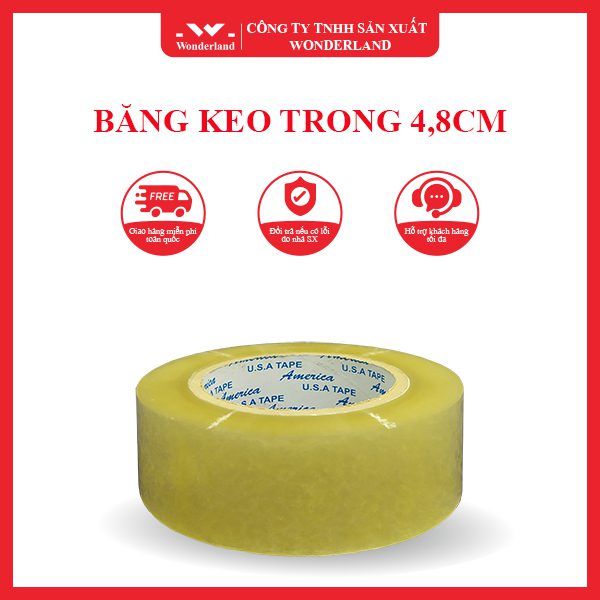 BĂNG KEO TRONG 4.8CM