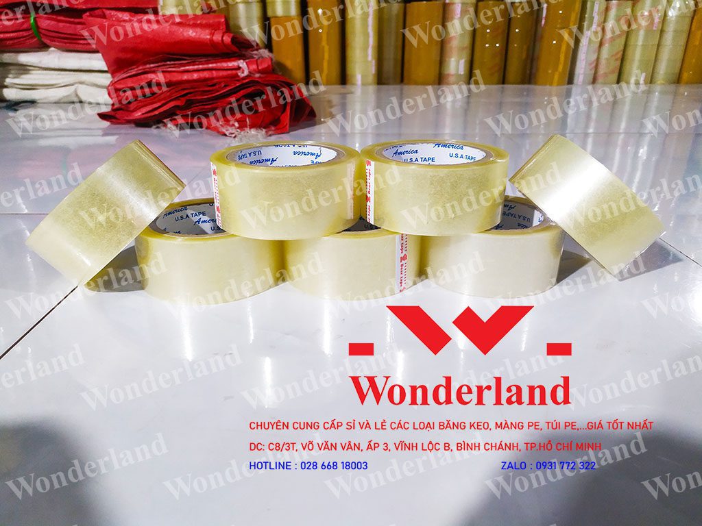 BĂNG KEO TRONG WONDERLAND GIÁ SỈ TỐT NHẤT