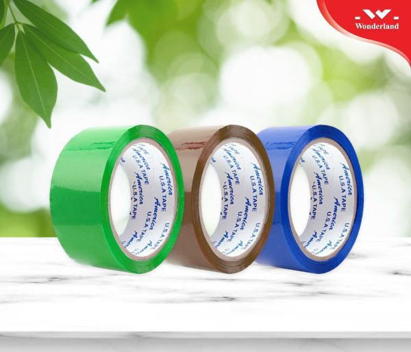 BOPP COLORED TAPE 80 YDS IN LENGTH BEST QUALITY WONDERLAND