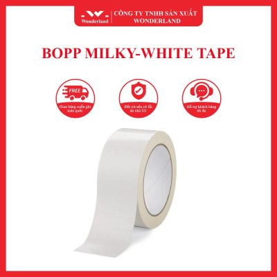 BOPP MILKY-WHITE TAPE WONDERLAND