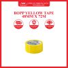 BOPP YELLOW TAPE 48MM X 72M WONDERLAND