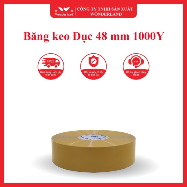 Băng keo Đục 48 mm 1000Y wonderland