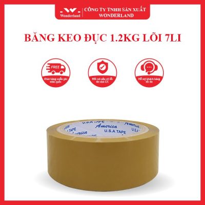 BĂNG KEO ĐỤC 1.2KG LÕI 7LI WONDERLAND