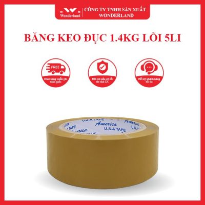 BĂNG KEO ĐỤC 1.4KG LÕI 5LI WONDERLAND