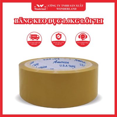 BĂNG KEO ĐỤC 1KG LÕI 7LI WONDERLAND