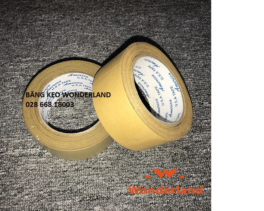 BĂNG KEO GIẤY 4.8CM DÁN THÙNG GIÁ SỈ TẠI WONDERLAND
