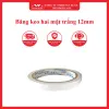 Băng keo hai mặt trắng 12mm wonderland