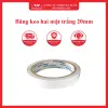 Băng keo hai mặt trắng 20mm wonderland