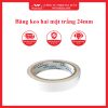 Băng keo hai mặt trắng 24mm wonderland