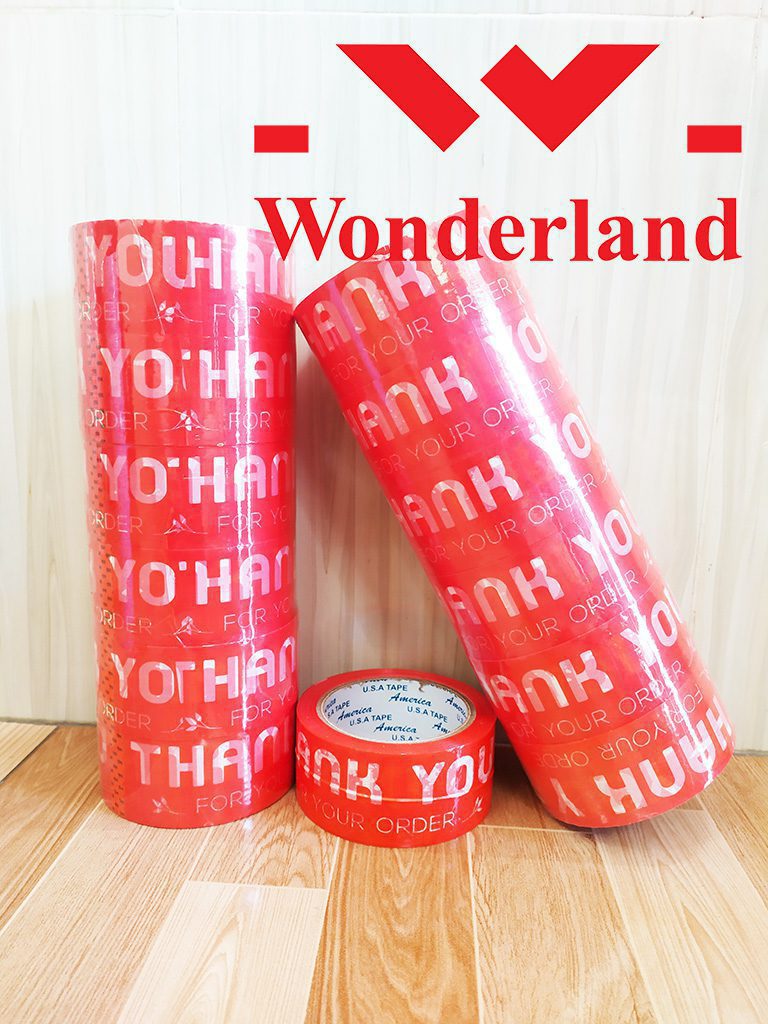 WONDERLAND - NHÀ CUNG CẤP BĂNG KEO IN CHỮ GIÁ SỈ TỐT NHẤT TẠI TP. HCM