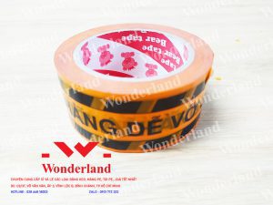 CÔNG DỤNG CỦA BĂNG KEO IN CHỮ HÀNG DỄ VỠ