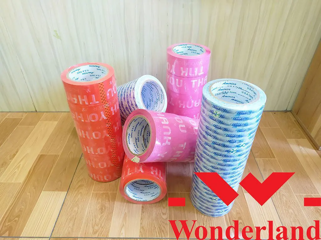 WONDERLAND - NHÀ SẢN XUẤT VÀ CUNG CẤP BĂNG KEO IN THANK YOU GIÁ RẺ NHẤT TẠI THÀNH PHỐ HỒ CHÍ MINH