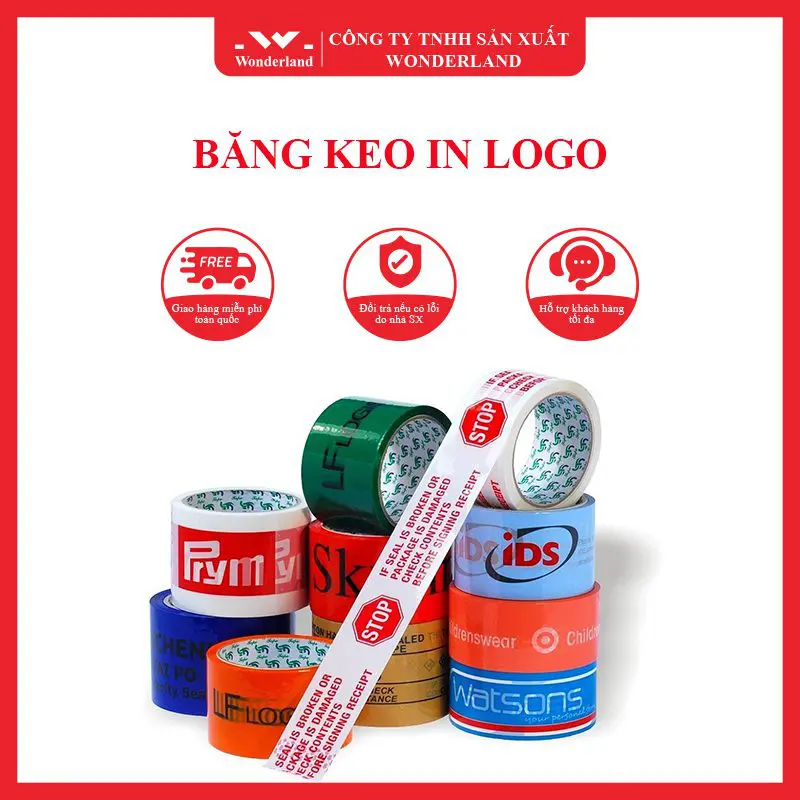 BĂNG KEO IN LOGO