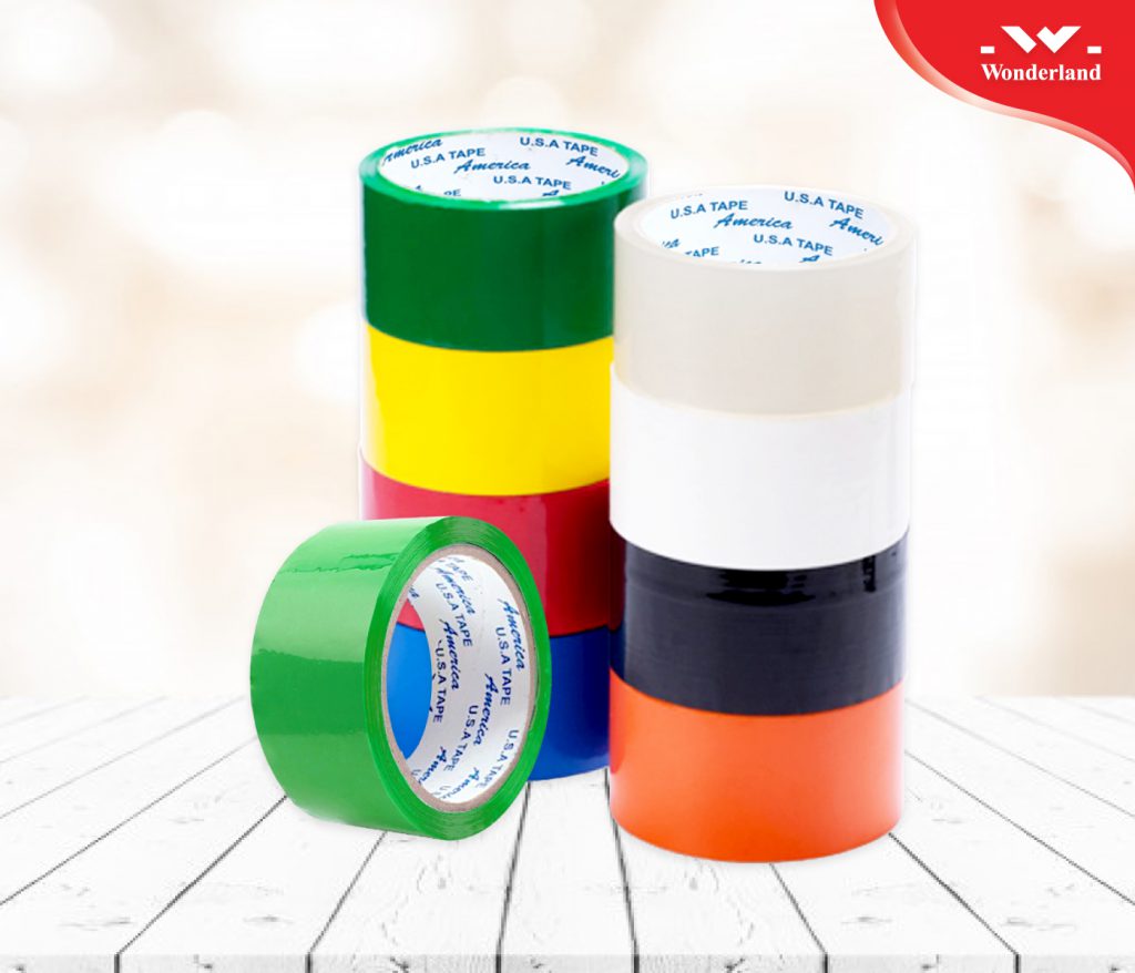 BĂNG KEO MÀU CÔNG NGHIỆP WONDERLAND - CHẤT LƯỢNG CAO - ĐA DẠNG ỨNG DỤNG