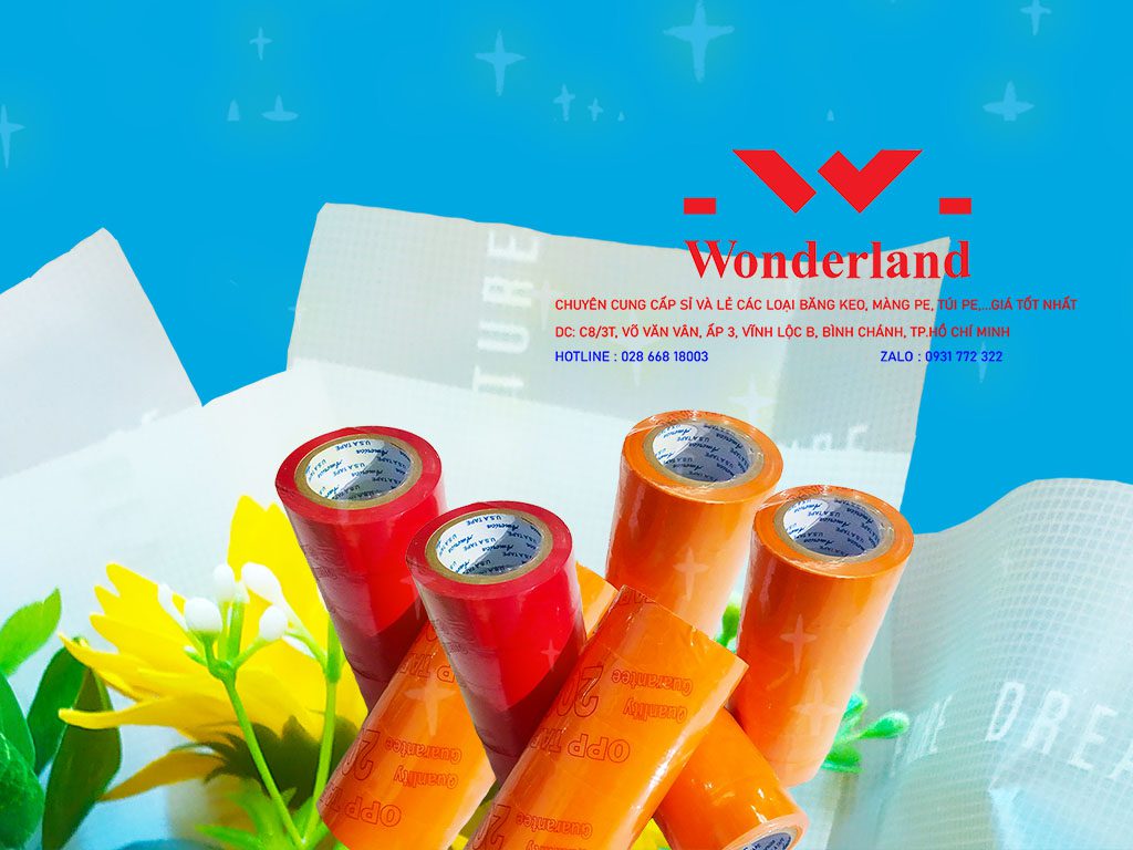WONDERLAND CUNG CẤP BĂNG KEO MÀU GIÁ SỈ TỐT NHẤT