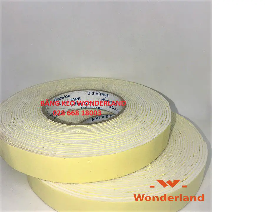 Băng keo 2 mặt mút xốp giá sỉ tốt nhất tại Wonderland