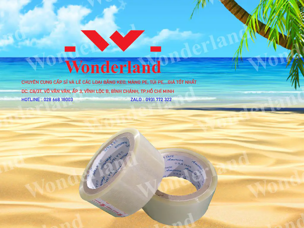 BĂNG KEO TRONG 1.2KG GIÁ RẺ