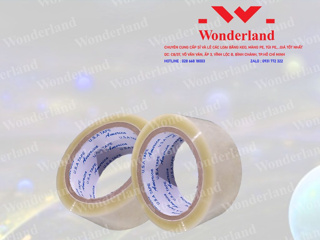 BĂNG KEO TRONG 1.4KG LÕI 5LI 
