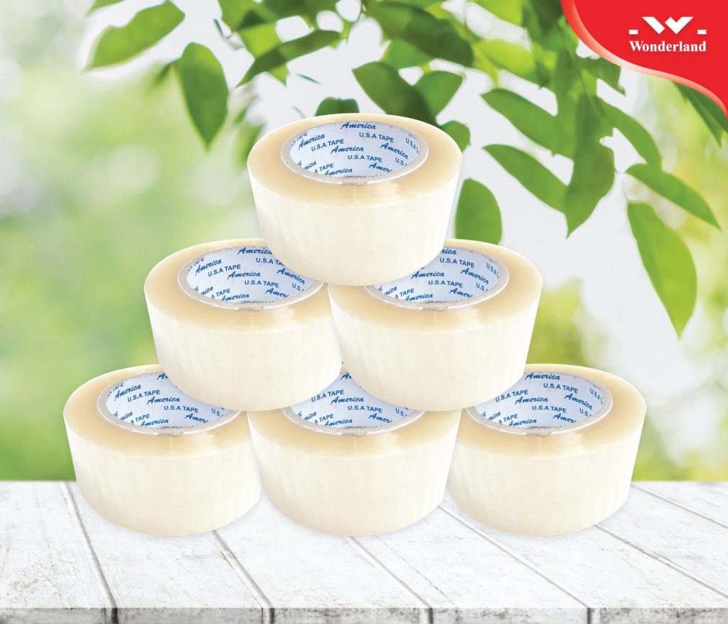Băng keo trong dán thùng bằng tay gồm những loại nào Wonderland