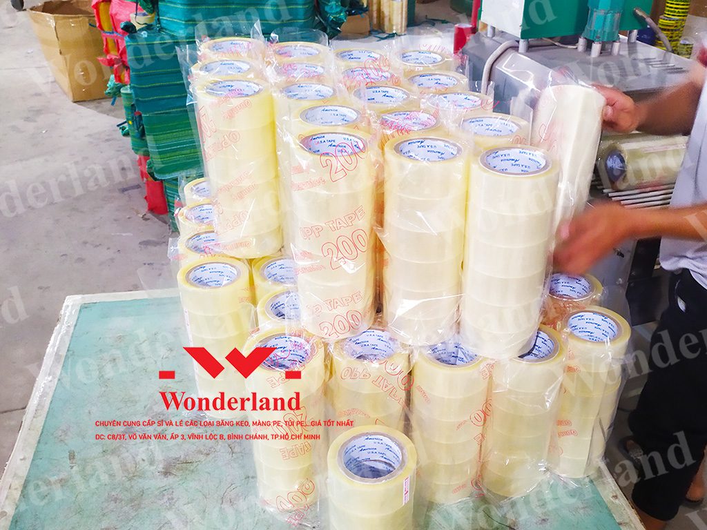 Băng keo trong dán thùng giá sỉ