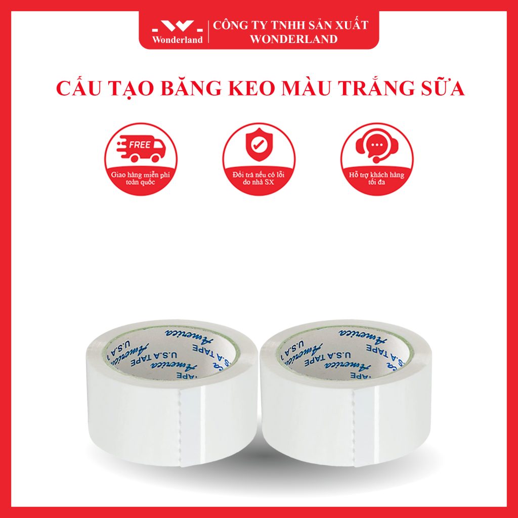 CẤU TẠO ƯU VIỆT CỦA BĂNG KEO MÀU ĐEN WONDERLAND
