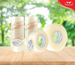 HOW MANY DIMENSIONS DOES BOPP CLEAR TAPE 100 YARDS IN LENGTH OFFER?