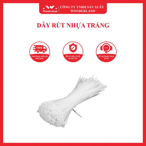 DÂY RÚT NHỰA TRẮNG WONDERLAND