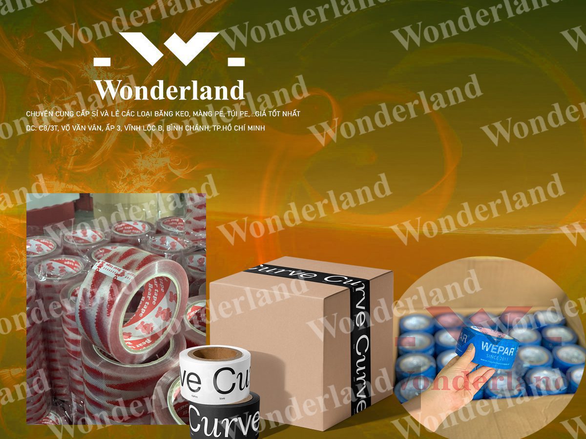 DỊCH VỤ IN BĂNG KEO CHẤT LƯỢNG CAO-GIÁ TỐT NHẤT TẠI WONDERLAND