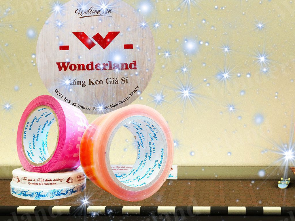 DỊCH VỤ IN BĂNG KEO THEO YÊU CẦU GIÁ SỈ TỐT NHẤT