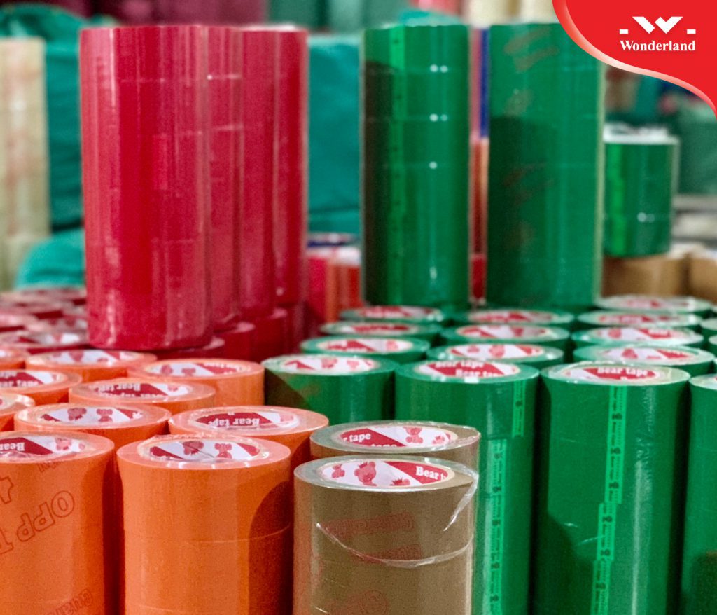BĂNG KEO MÀU XUẤT KHẨU CHẤT LƯỢNG TẠI WONDERLAND