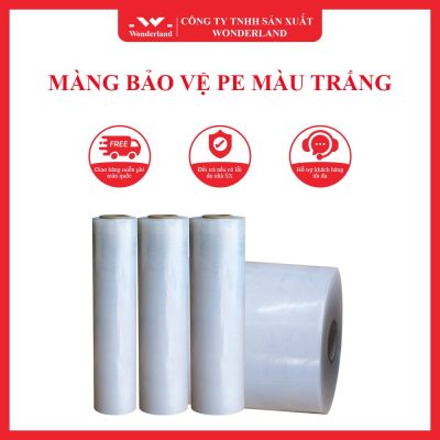 MÀNG BẢO VỆ PE MÀU TRẮNG WONDERLAND