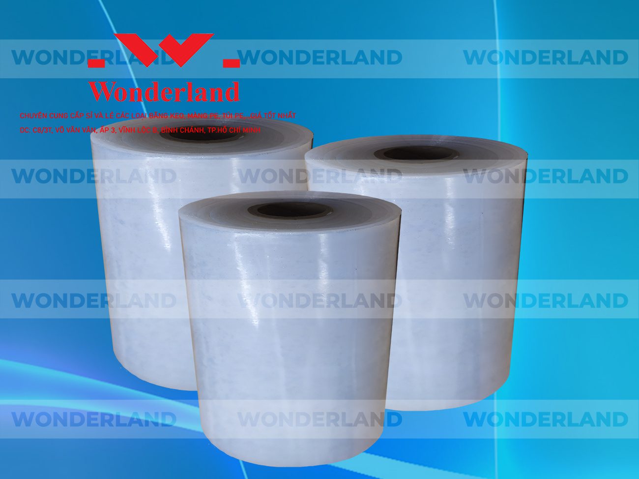 MÀNG PE 13.4KG LÕI 1.2KG CHẤT LƯỢNG CAO WONDERLAND GIÁ SỈ TỐT NHẤT