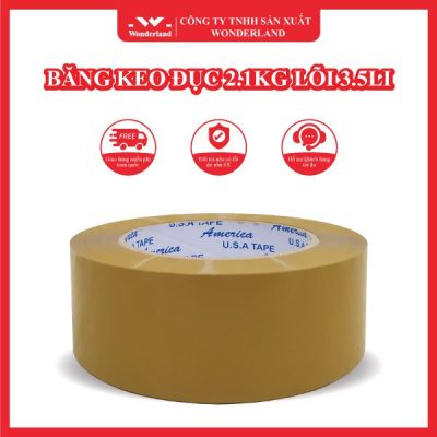 BĂNG KEO ĐỤC 2.1KG LÕI 3.5LI WONDERLAND
