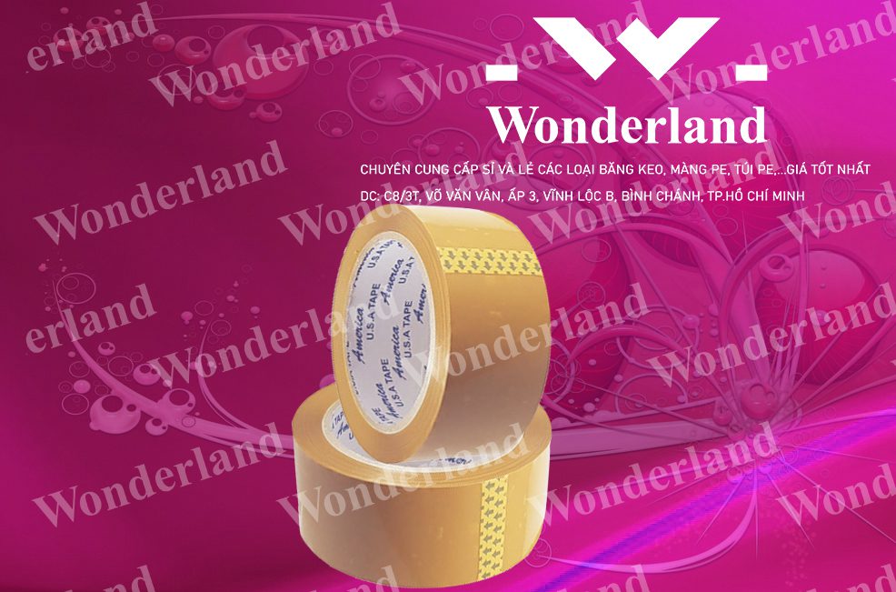 BĂNG KEO ĐỤC 2.1KG LÕI 3.5LI WONDERLAND CHẤT LƯỢNG HÀNG ĐẦU