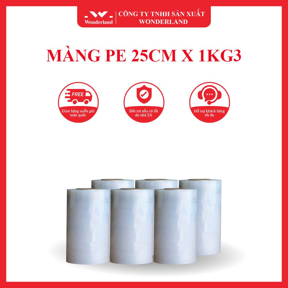 MÀNG PE 25CM X 1KG3
