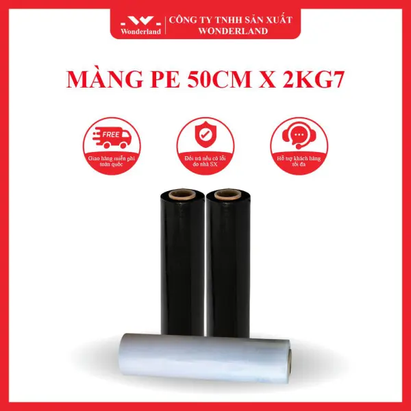MÀNG PE 50CM X 2KG7 WONDERLAND