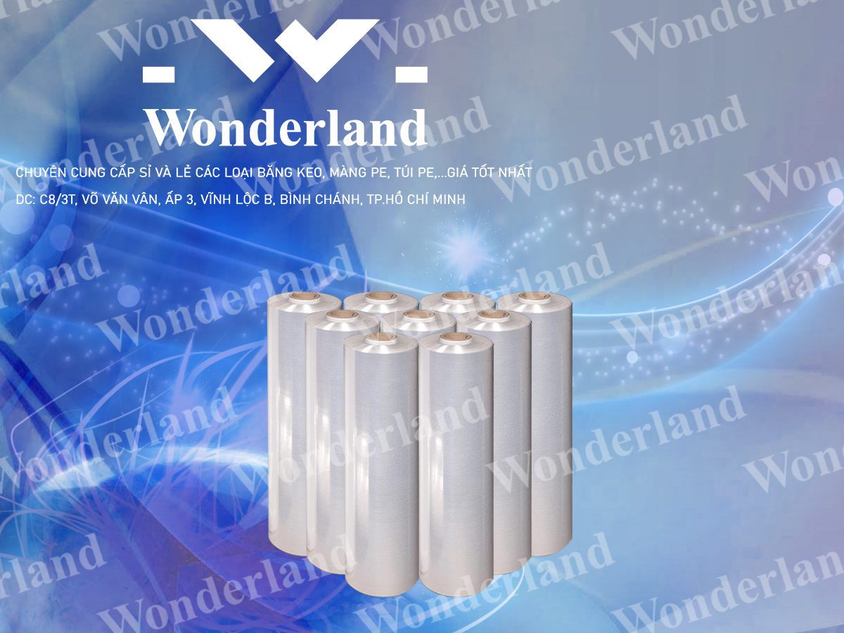 MÀNG PE 5KG LÕI 500G WONDERLAND CHẤT LƯỢNG CAO