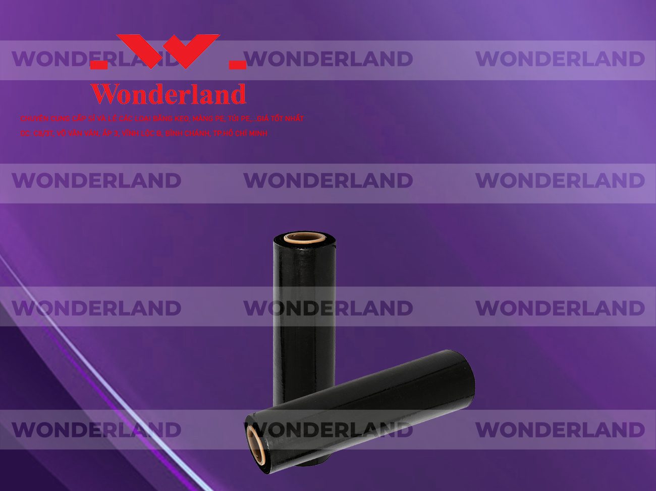 MÀNG PE ĐEN 1.4KG LÕI 200G CHẤT LƯỢNG CAO WONDERLAND