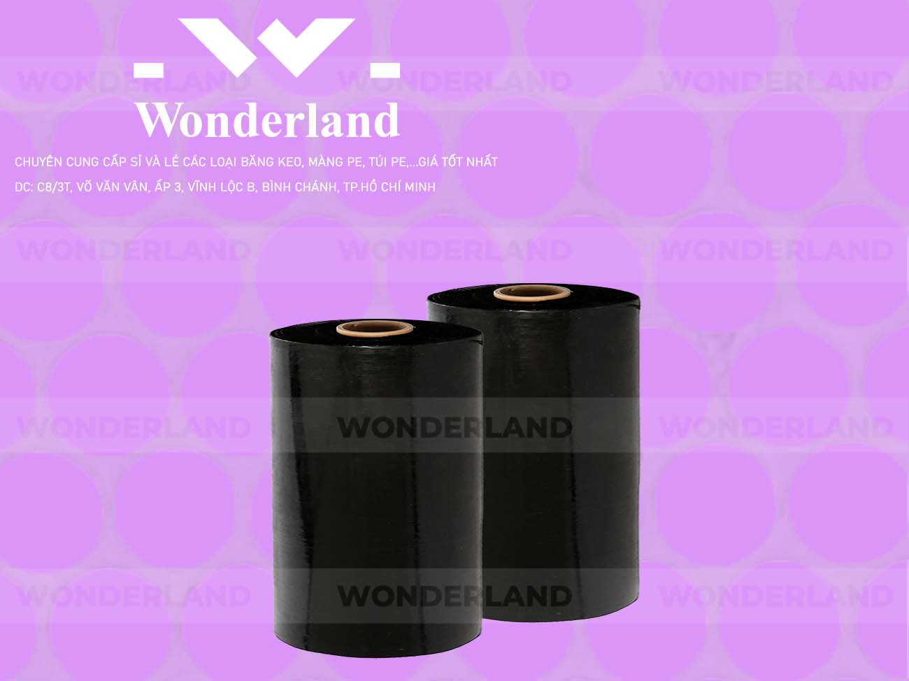 MÀNG PE ĐEN 11.0KG LÕI 500G WONDERLAND CHẤT LƯỢNG TỐT NHẤT